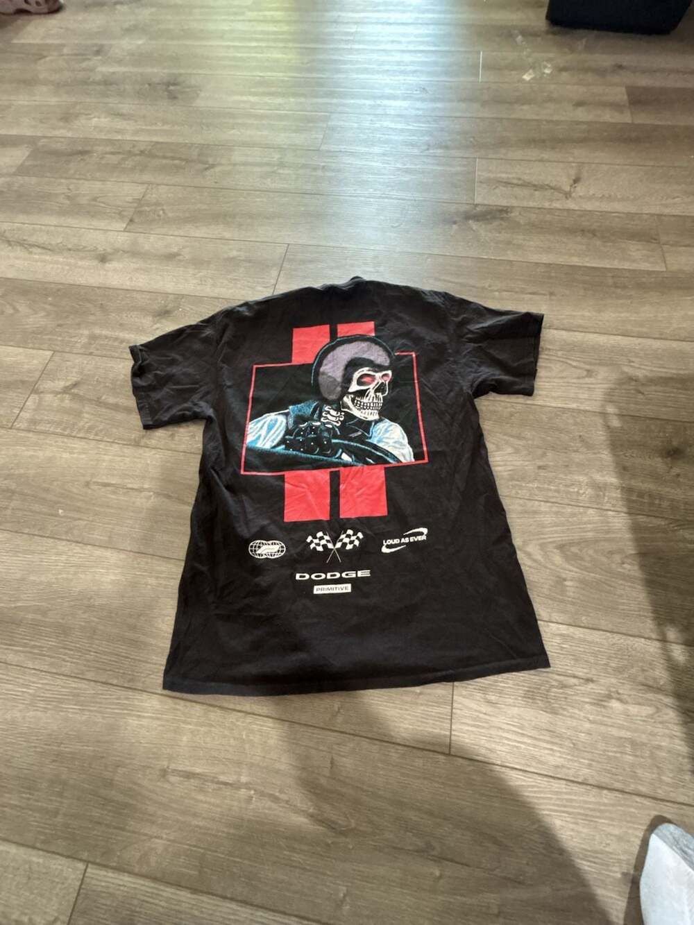 Primitive Men's Racer Tee Cotton Graphic Tee